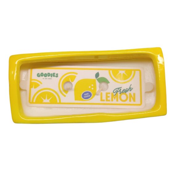 DW Home Goodies Fresh Lemon Candle Double Wick - Picture 2 of 3